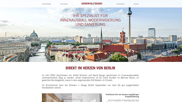 website - schowin und geuge